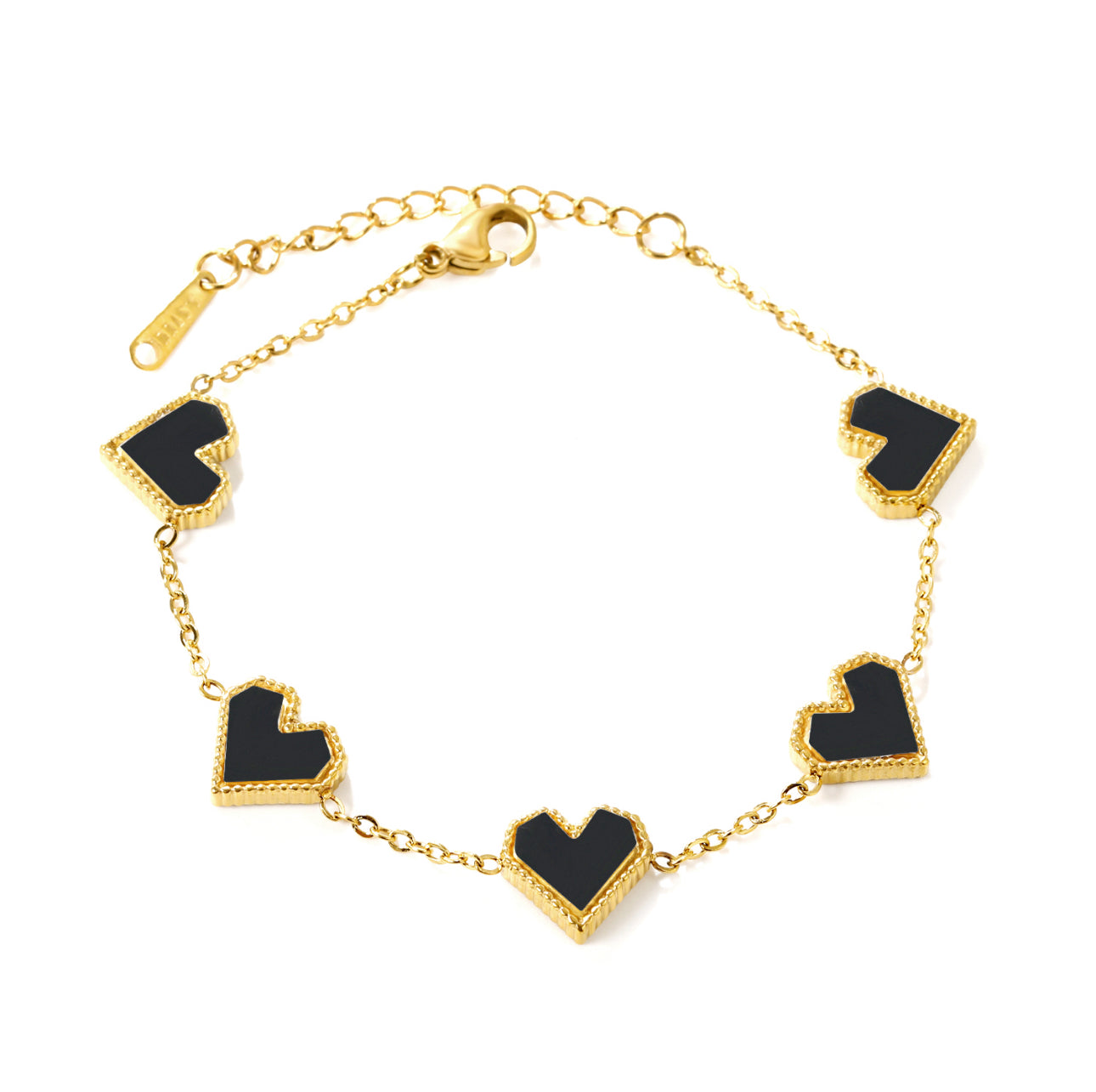 Midnight Hearts Bracelet