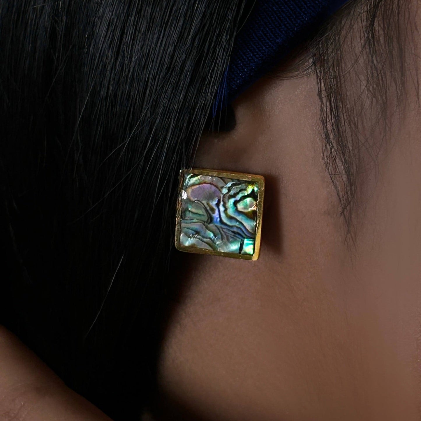 Abalone Mosaic Earrings