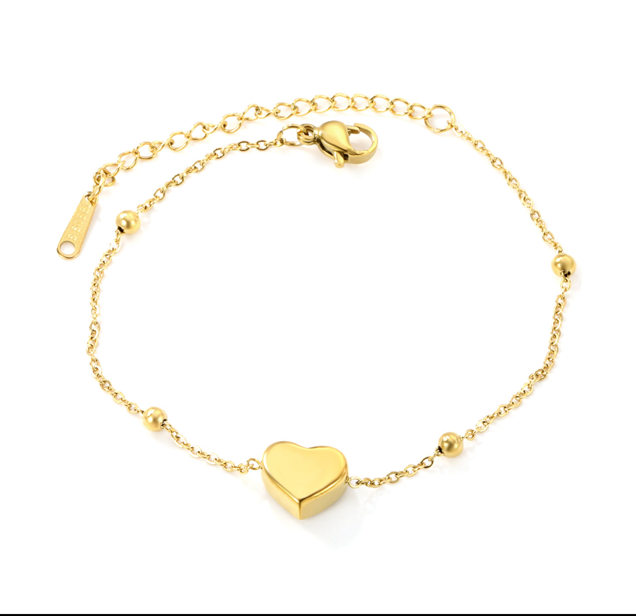 Minimalist Heart Bracelet