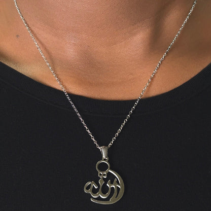 Al Noor Silver Necklace