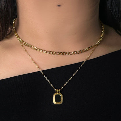 Golden Noir Necklace