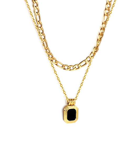 Golden Noir Necklace