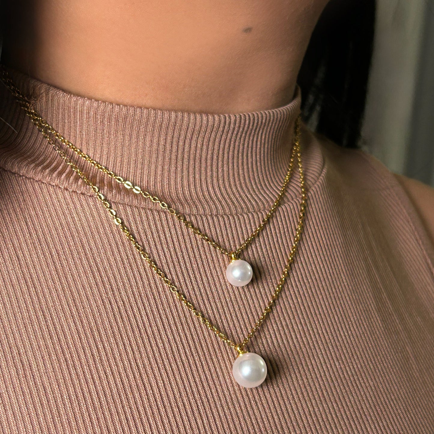 Gold Drop Necklace